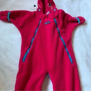 Patagonia Vintage Fuchsia Bunting Size 3/6 Months